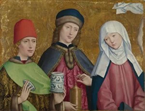 Cosmas Gallery: Saints Cosmas and Damian and the Virgin (The Liesborn Altarpiece), ca. 1470-1480