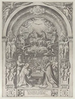 Burned Prints: Saints Lawrence, Sixtus, Peter