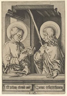 Matthias St Prints: Saints Matthias and Judas Thaddaeus, from The Apostles. n. d