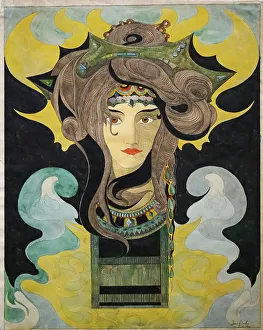 Lund Prints: Sakuntala, 1900. Creator: Lund, Jens (1871-1924)
