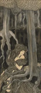 Toorop Prints: Sakuntala, c1892. Creator: Toorop, Jan (1858-1928)