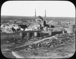 Saladin Prints: The Saladin Citadel of Cairo, Egypt, c1890. Artist: Newton & Co
