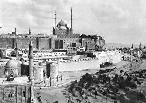 Images Dated 27th June 2008: The Saladin Citadel, Cairo, Egypt, c1920s