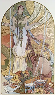 Carthaginian Collection: Salambo, 1897. Artist: Alphonse Mucha