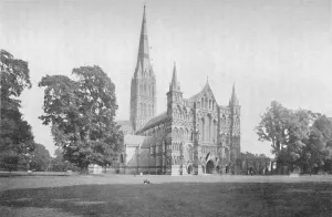 Henry Duff Prints: Salisbury Cathedral, 1902