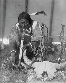 First Nations Prints: Saliva, c1907. Creator: Edward Sheriff Curtis
