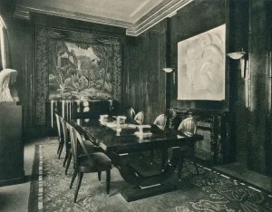 Studio Volume 90 Prints: Salle A Manger Dans L Hotel D Un Collectionneur, 1925