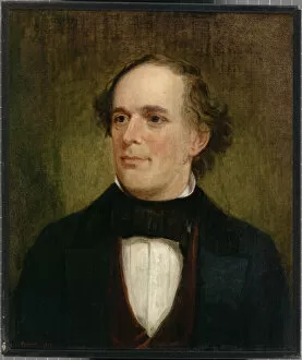 Chief Justice Collection: Salmon P. Chase, 1861. Creator: Francis Bicknell Carpenter