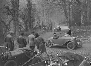 Salmson 2-seater sports competing in the Sunbeam Motor Car Club Bognor Trial, 1929