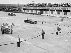 Alta Prints: Salmson, Alta and Riley cars in action at the JCC Members Day, Brooklands, 4 July 1931