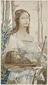 Luc Olivier Merson Prints: Salome, 1899. Creator: Luc-Olivier Merson (French, 1846-1920); Imprimerie Champenois
