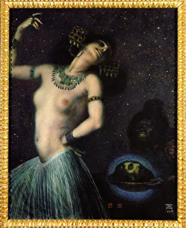 Beheaded Prints: Salome, 1906. Artist: Stuck, Franz, Ritter von (1863-1928)