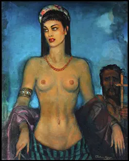 Salome Prints: Salome, c1932. Creator: Beltran Masses, Federico (1885-1949)