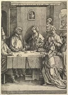 Jewish Collection: Salome with the Head of John the Baptist, 1514. Creator: Lucas van Leyden