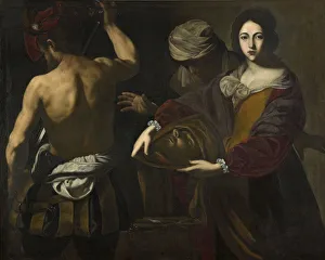 Beheaded Prints: Salome with the head of John the Baptist, c. 1620. Creator: Stanzione, Massimo (ca