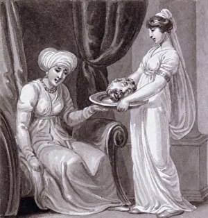 Wash Prints: Salome with the Head of John the Baptist, c1810-c1844. Artist: Henry Corbould