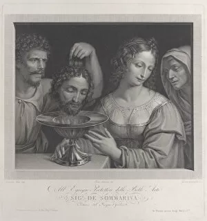 Bernardino Luini Gallery: Salome and the head of Saint John the Baptist, 1815-35. Creator: Giovita Garavaglia