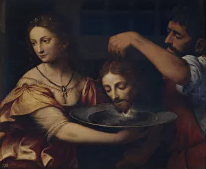 Beheaded Prints: Salome receives the Head of John the Baptist. Artist: Luini, Bernardino (ca. 1480-1532)