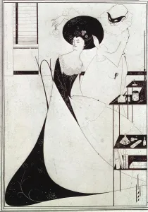 Aubrey Vincent Prints: Salomes Toilette, 1894. Artist: Aubrey Beardsley