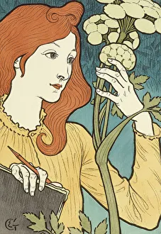Salon des Cent, 1894. Creator: Eugene Samuel Grasset