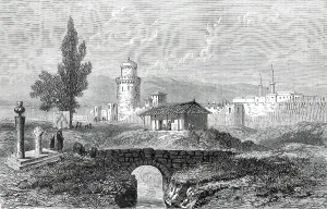 Salonica Prints: Salonica: View from the Turkish Cemetery, 1876. Creator: Unknown