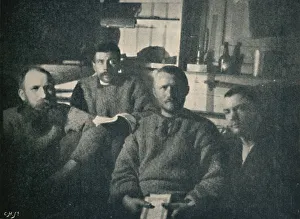 Farthest North Prints: The Saloon Was Converted Into A Reading-Room, 1893-1896, (1897)