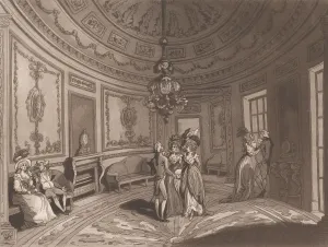 Saloon at the Marine Pavillion (An Excursion to Brighthelmstone), June 1, 1790