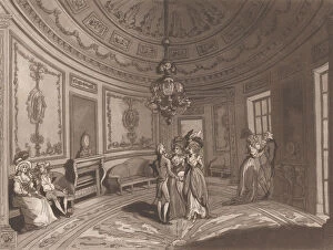 Brighton East Sussex England Gallery: Saloon at the Marine Pavillion (An Excursion to Brighthelmstone), June 1, 1790