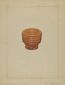 Salt Cellar Prints: Salt Cellar, 1936. Creator: John Dana