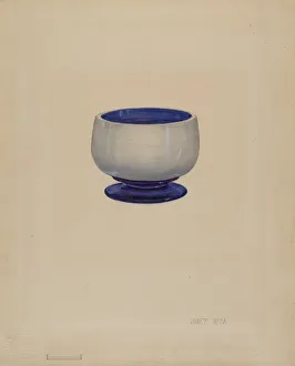 Salt Cellar Prints: Salt Cellar, c. 1936. Creator: Janet Riza