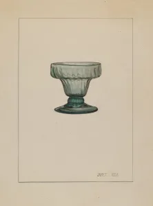 Salt Cellar Prints: Salt Cellar, c. 1937. Creator: Janet Riza