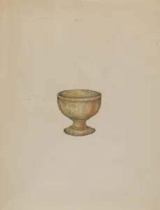 Salt Cup, 1935 / 1942. Creator: Henry Meyers