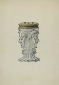 Shaker Prints: Salt Shaker, 1935/1942. Creator: Wellington Blewett