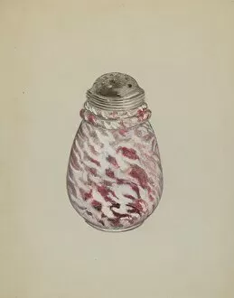 Kitchenware Gallery: Salt Shaker, c. 1937. Creator: Eva Wilson