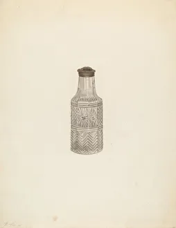 Dispenser Prints: Salt Shaker, c. 1939. Creator: Michael Fenga