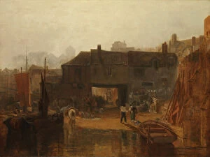 Fishing Village Gallery: Saltash with the Water Ferry, Cornwall, 1811. Creator: JMW Turner
