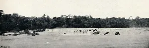 Salto Grande (Rio Paranapanema), 1895. Artist: Francisco Henszler Salto Grande (Rio Paranapanema), 1895. Artist: Francisco Henszler
