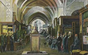 Merchant Prints: Salut de Constantinople - Le Grand Bazar, c1900