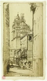 Santa Salute Prints: The Salute, 1909. Creator: Donald Shaw MacLaughlan