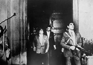 Images Dated 18th April 2012: Salvador Allende Gossens (1909 - 1973), last photo of the President of Chile, made