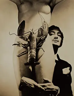 Surrealism Prints: Salvador Dali, between 1939 and 1941. Creator: George Platt Lynes