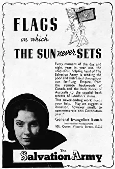The Salvation Army - Flags on Which the Sun Never Sets, 1937 The Salvation Army - Flags on Which the Sun Never Sets, 1937