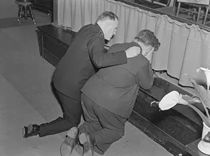 Salvation Army, San Francisco, California, 1939. Creator: Dorothea Lange