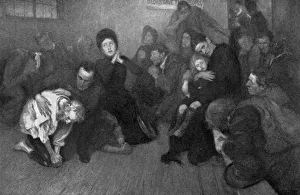 A Salvation Army Shelter, 1898. Artist: E Borough Johnson