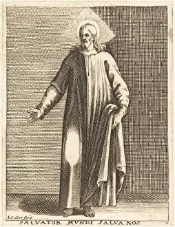 Saviour Of The World Gallery: Salvator Mundi, 1608 / 1611. Creator: Jacques Callot