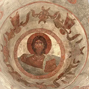 Saviour Of The World Gallery: Salvator Mundi (Saviour of the World), 1378. Artist: Theophanes the Greek (ca. 1340-ca. 1410)