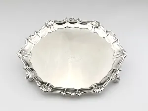 Tray Collection: Salver, 1748 / 53. Creator: Elias Boudinot
