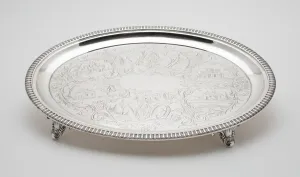 Tray Collection: Salver, 1852. Creator: William Gale & Son