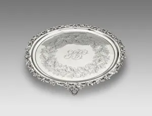 Haddock Prints: Salver, c. 1850. Creator: Haddock, Lincoln & Foss