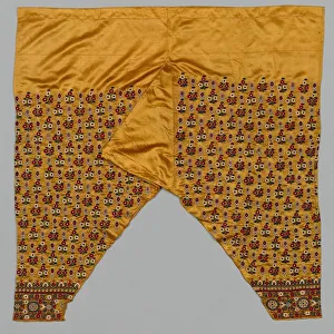 Salwar : Womans Trousers, 1800s - early 1900s. Creator: Unknown Salwar : Womans Trousers, 1800s - early 1900s. Creator: Unknown